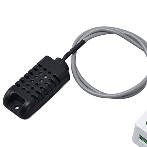 AYNEFY Smart Thermostat Controller Dual Output Temperature Humidity Switch Module with Probe for Greenhouse Reptile Incubator Home