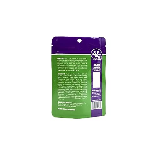 Pangea Gecko Diet Sample Bundle - 2oz Fig & Insects, Watermelon, Breeding Formula, Apricot, & Papaya Diets