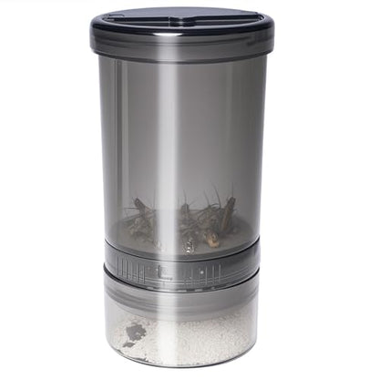 Cricket Calcium Powder Mixer, Reptile Cricket Keeper, Reptile Calcium Duster for Bearded Dragon Gecko Lizard Snake Chameleon