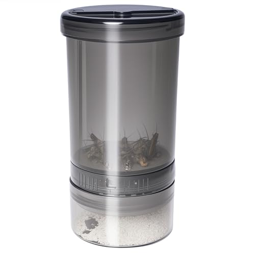 Cricket Calcium Powder Mixer, Reptile Cricket Keeper, Reptile Calcium Duster for Bearded Dragon Gecko Lizard Snake Chameleon