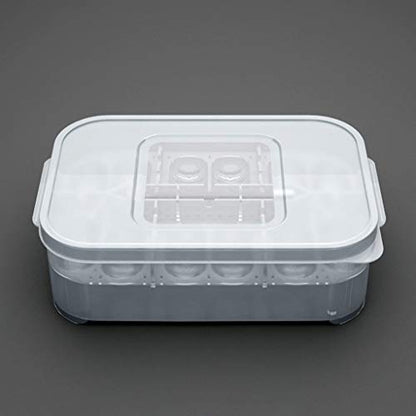Reptile Egg Breeding Hatchery Box Incubator Tray Container Box for Snake Gecko Lizard (12 Holes)