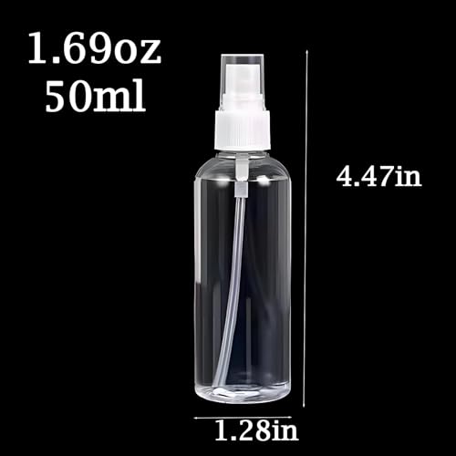 2PCS 9.84" Reptile Feeding Tongs, Temperature and Humidity Meter, 50ML Small Spray Bottle, 5ML Dropper Pipette, Reptile Tank Accessories Kit, Spider Breeding Set (Exclude LR44 Battery)