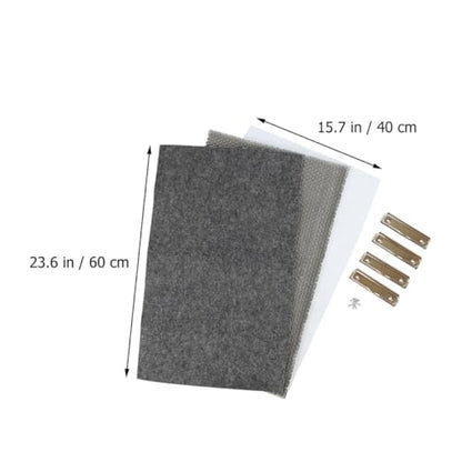 HANABASS Tortoise Terrarium Mats Reptile Cage Pad Reptile Carpet Lizard Mats Pet Supplies Easy to Clean Water - color: Dark Grey