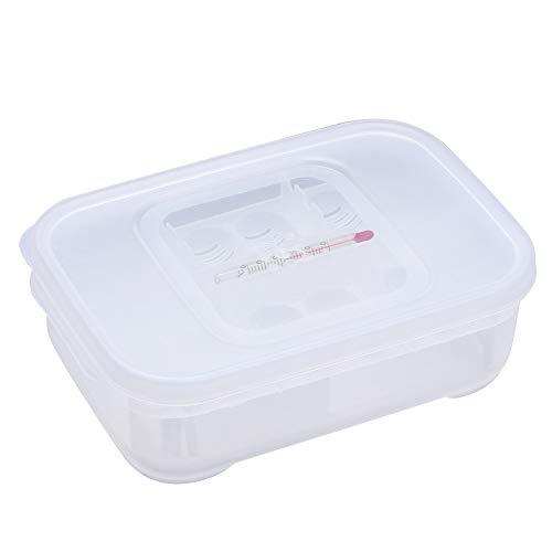 Snakes Lizards Hatchery Box, Highly Transparent Breeding Incubator Tray Hatching Case with Air Circulation Function Suitable for Hatching Reptiles Eggs