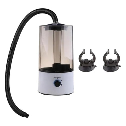 4L Reptile Humidifier Terrarium Misting System with Telescopic Hose, Quiet Knob Control for Turtle Chameleon Tortoise