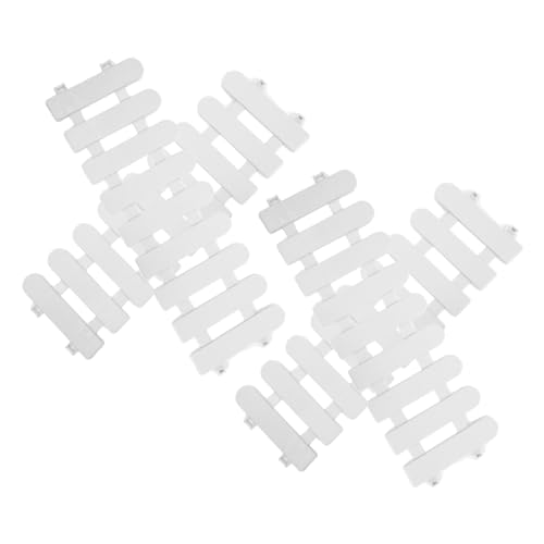 BESTonZON 4pcs Plastic Turtle Isolation Fences Outdoor Tortoise Enclosure Pet Safety Pen for Breeding and Grazing Sturdy Modular Pet Fences for Secure Outdoor Play and Rest