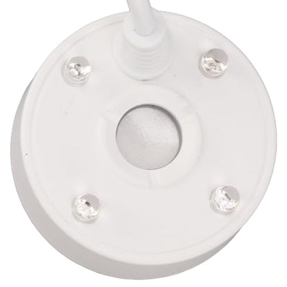 Usb Fogger With 4 Led Lights For And Fountains, Water Atomizer Humidifier (White) - color: White