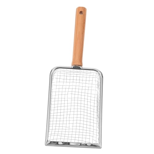 Toyvian Cat Litter Scoop with Handle Non Stick Poop Shovel for Easy Cleaning for Cat Litter and Reptile Waste Practical Pet Tool