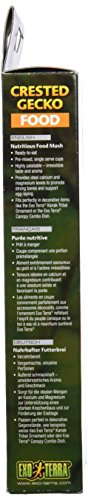 Exo Terra Crested Gecko Food – Ready-to-Eat, Nutritious Gecko Diet with Real Fruits & Protein, Supports Bone Strength & Egg-Laying, Single-Serve Cups for Freshness, Ideal for Fruit-Eating Geckos,8 PK