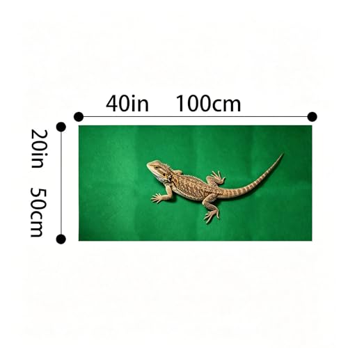 Reptile Carpet Mat for 30BR/40BR/50/65 Gallon Reptile Tank, Forest Floor Turtle Bedding | Reptile Carpet Mat, Forest Floor Terrarium Bedding for 40 Gallon Reptile Tank & Floor Turtle