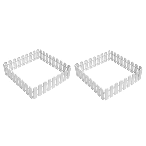 Ipetboom Outdoor Pet Fences 8 Pcs Tortoise Enclosure Playpen Easy Install Predator Proof Turtle Fence Safe Pet Isolation Gate 19.68X5.90X0.78In