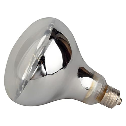 Sundew 125W Reptile Mercury Vapor Bulb, 120V E26 Base, Coated Glass UVA/UVB Basking Lamp, R36 (115mm)