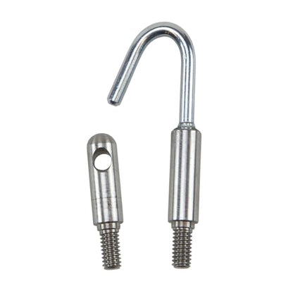 Klein Tools 56517 Fish Rod Accessories, Made in USA, Splinter Guard Wire Fish and Glow Rod Single Hook and Bullet Attachments