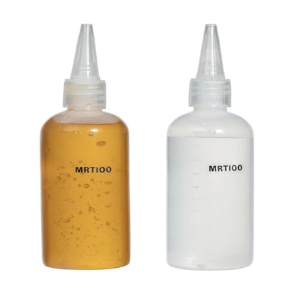 2 pcs Crested Gecko Food and Water Feeding Bottle, Reptile Feeder Bottle, for Lizard and Other Small Pet Ledge Accessories Supplies - 3.4 Oz