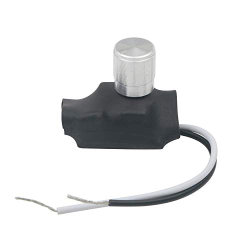 3A Dimmer Rotary Switch with Aluminum Knob for Table Lamp | Dimmer Switch