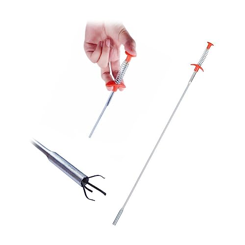 Uonlytech Snake Long Dredging Tool Easy to Bend and Clean Hair Clogs Sink Kitchen Bathroom