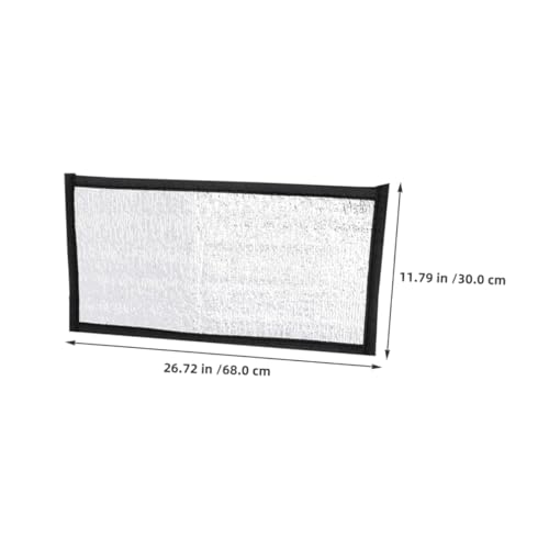 HANABASS Reptile Tank Heating Pad Insulation Film Under Tank Heater for Reptiles Energy-Saving Cat Dog Kennel Pad - size: 68.00X30.00X0.10CM
