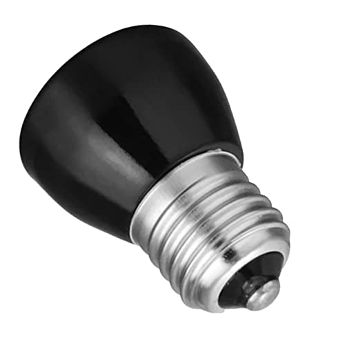 Tyenaza Ceramic Heat Emitter Bulb, Professional Infrared Reptile Heat Lamp, for Turtle Snake Chicken 110‑120V 100W(4.5x5.5x5.5cm)