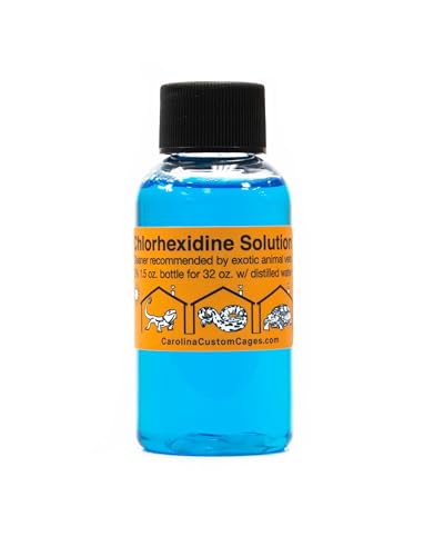 Carolina Custom Cages' Reptile Digital Program Timer; 7-Day, Dual-Outlet Bundle with Carolina Custom Cages' Chlorhexidine Solution 2%; 1 Refill Makes 32 oz. of Working Solution