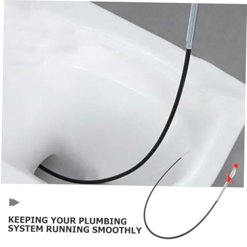 jojofuny Hair Stopper for Shower Drain Sink Cleaning Hook Flexible Grabber Claw Essential Bathroom Gadget Dredging Tool for Toilet Plunger
