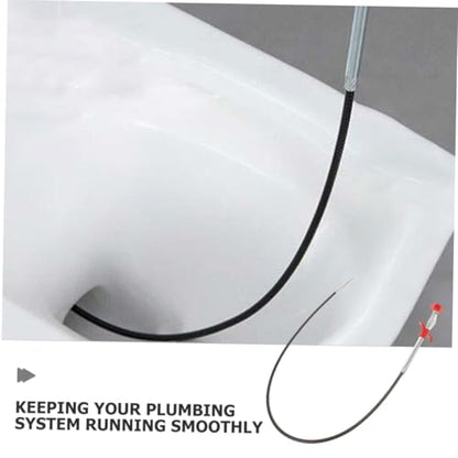 jojofuny Hair Stopper for Shower Drain Sink Cleaning Hook Flexible Grabber Claw Essential Bathroom Gadget Dredging Tool for Toilet Plunger