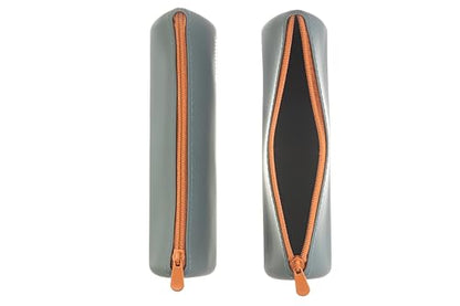 DIVERSEBEE Soft Silicone Pencil Case, Aesthetic Pencil Pouch with Zipper, Cute Pen Bag for School, Bible Journaling Supplies and Accessories, Pencil Organizer (Ocean) - color: Ocean