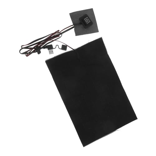 Happyyami USB Adjustable Reptile Heat Mat with Rainproof Fabric Three Heat Settings for Terrariums Under Tank Heater for Lizards Snakes Amphibians Outdoor Use Pet Heating Pad
