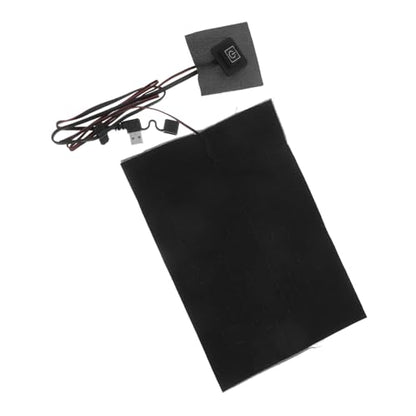 Happyyami USB Adjustable Reptile Heat Mat with Rainproof Fabric Three Heat Settings for Terrariums Under Tank Heater for Lizards Snakes Amphibians Outdoor Use Pet Heating Pad