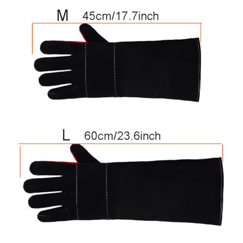ThreeH Animal Handling Gloves Anti Bite Anti Scratch Multifunctional Protective Gloves for Dog Cat Bird - size: Large
