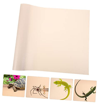 BESTonZON Reptile Carpet Terrarium Liner for Bearded Dragon Leopard Gecko Snake Soft Eva Mat
