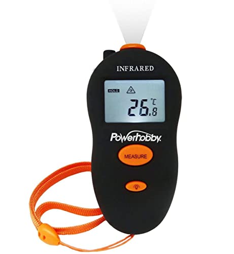 Power Hobbies Powerhobby RC2 Digital Laser Infrared Temperature Thermometer/Temp Gun Gauge