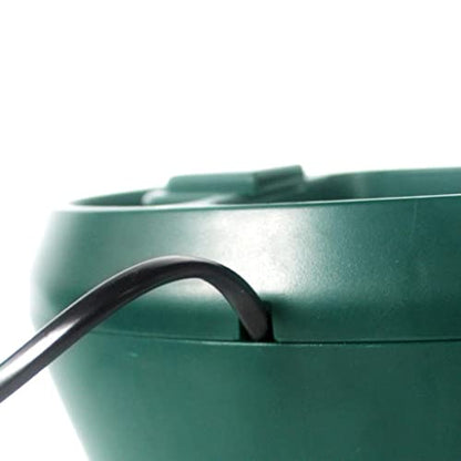 Reptile Water Dispenser Automatic Drinking Pump Circulation Dripper Bowl Nonporous Suitable for Snake Habitat Tortoise Tank