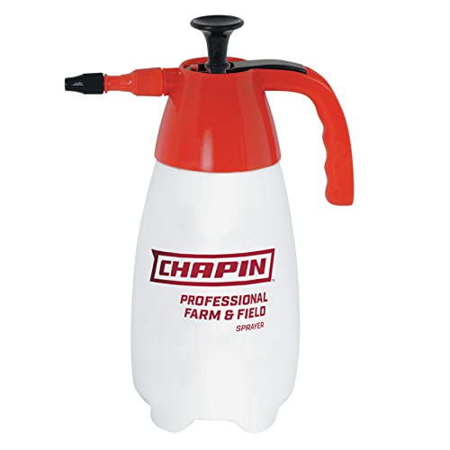Chapin 1003 Made in USA 48 Ounce Farm and Field Hand Sprayer with Ergonomic Handle, Anti Clog Filter, Adjustable Nozzle, for Spraying Plants, Lawns, Weeds, Insects, Fertilizer, Translucent White - size: 48-Ounce