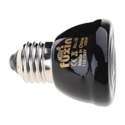 Heater Lamp Ceramic Heating Bulb E27 100W Night Light for Lizards Tortoise Snake Pets Chicken for Broodin Heater Lamp Bulb