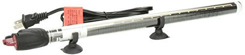 Hydor Theo Shatterproof Aquarium Heater, 400-Watt & Ideal For 80 To 105 Gallon Fish Tanks, 15.5 Inches Long - size: 400 watt