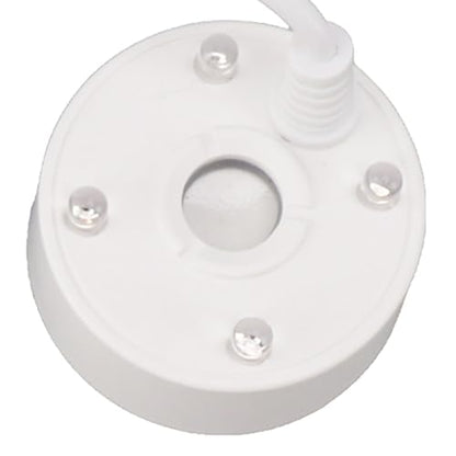 Usb Fogger With 4 Led Lights For And Fountains, Water Atomizer Humidifier (White) - color: White