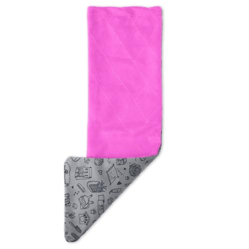 Paw Inspired Fitted Fleece Liner for Ferret Nation, Critter Nation Cage for Ferrets, Rats, Chinchillas, Hedgehogs & Other Small Animals (Pink, Ramp Cover) - color: Pink, size: Ramp Cover