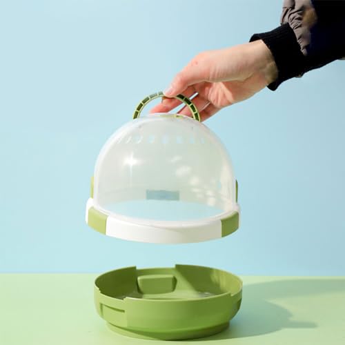 Pet for Hamster Carry Cage Small Animals Portable Travel Cage with Water Bottle Guinea Pigs Outgoing Carry Case Travel Pet House for Outdoor