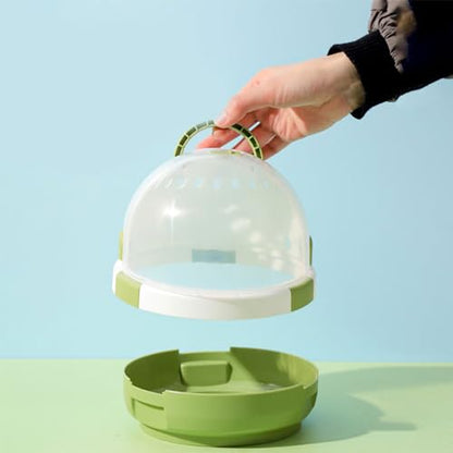 Pet for Hamster Carry Cage Small Animals Portable Travel Cage with Water Bottle Guinea Pigs Outgoing Carry Case Travel Pet House for Outdoor