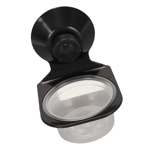 Reptile Food Water Feeding Bowl Crested Gecko Feeding Ledge Reptile Food and Water Cups for Small Pets (Single Bowl)