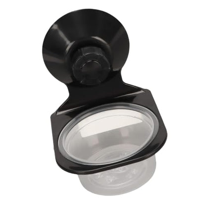 Reptile Food Water Feeding Bowl Crested Gecko Feeding Ledge Reptile Food and Water Cups for Small Pets (Single Bowl)