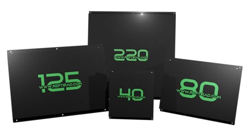 Advanced Radiant Heat Panel for Reptiles – ETL Certified Overhead Heater, 18.5mm Slim, Galvanised Steel Design, Even Heat, Energy Efficient (40 Watt) | Galvanized Steel Design, Only 0.73 Inches Thick, ETL Certified, Energy Saving, Even Heat Distribution -