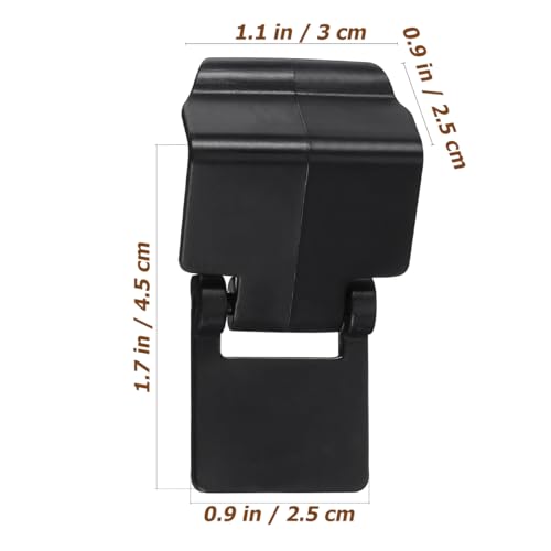 ULTECHNOVO 6-Pack Reptile Tank Lid Locks – Anti-Escape Buckle Clips for NOMO YL-07 Turtle Terrariums, Tool-Free Secure Latch for Breeding Boxes & Amphibian Enclosures