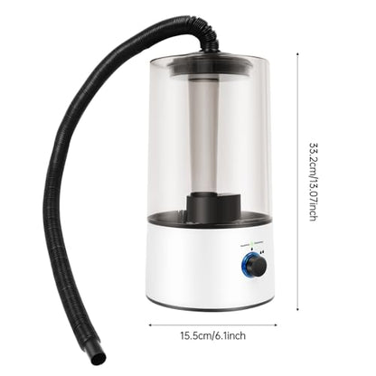 Reptile Humidifier Misters Fogger,Adjustable & Quiet Fogger/Mister for Chameleon, Automatic Terrarium Fogger for Beared Dragon Lizard Gecko Snake Tortoise