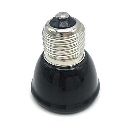 Mini Pet Reptile Ceramic Heating Lamp 110V 220V,Heat Emitter Light Bulb 25W 50W 75W 100W 110V50W - color: 110v50w