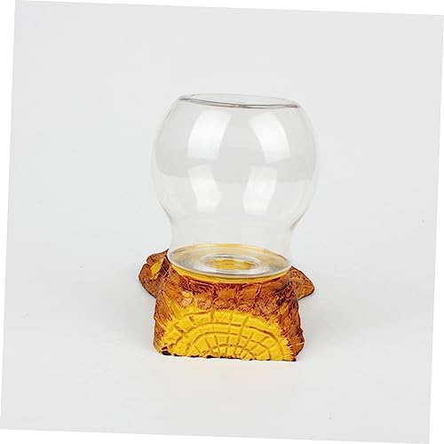 Levemolo Automatic Reptile Water Feeder Craft Pet Tortoise Basin Easy Clean Reptile Fountain