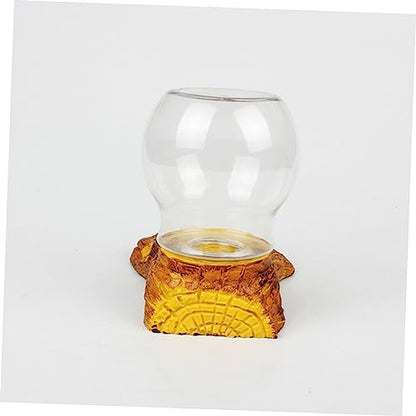 Levemolo Automatic Reptile Water Feeder Craft Pet Tortoise Basin Easy Clean Reptile Fountain