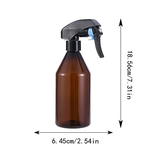 2 Pack Plastic Spray Bottles, 10oz Refillable Empty Spray Bottles for Cleaning,Hair Spray Bottles with Adjustable Nozzle,Spray Bottles for Cooking,Plants,Essential Oils,Hair,Cleaning Solutions - color: Green