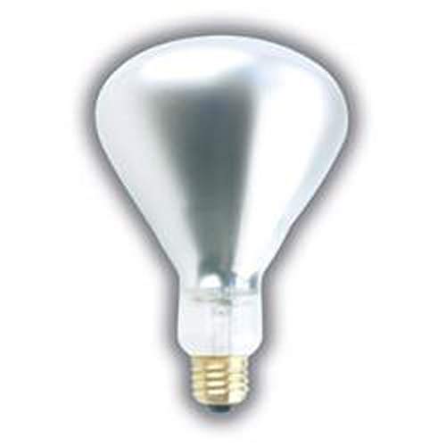 375 WATT BR40 Heat LAMP Clear Tough Coat SHATTERPROOF Supra Life Light Bulb 5,000 Hours Infrared Heat LAMP