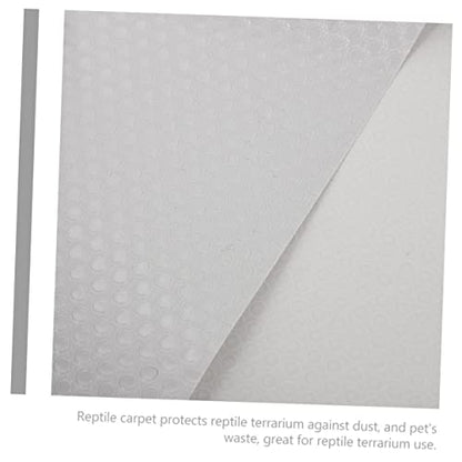 FRCOLOR 2pcs Reptile Substrate Mat Bearded Dragon Tank Bedding Leopard Gecko Carpet Safe Eva Material Liner Comfortable Terrarium Carpet for Reptile